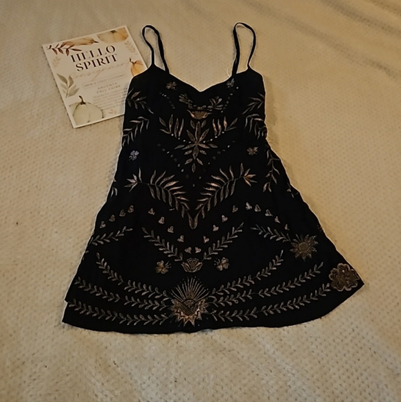 Free Peoppe, large, black mini dress - Picture 6 of 6